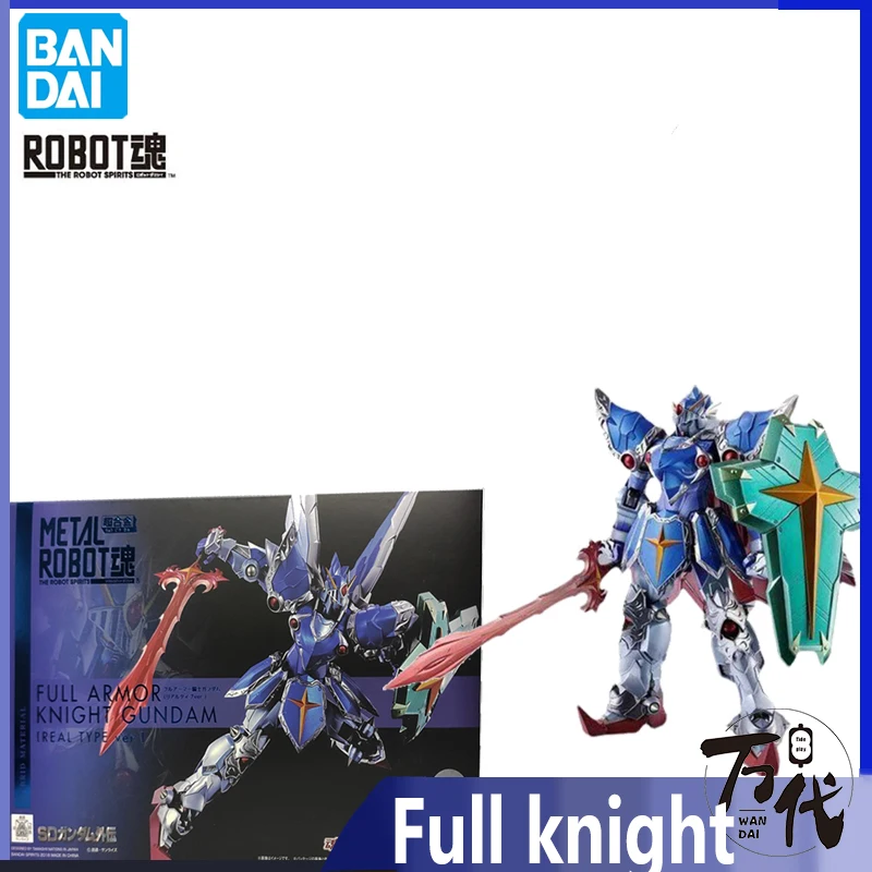 

Bandai METAL ROBOT Full Armor Knight Gundam Action Figure Knight Real Type Ver Model Kit Assembly Toys for Boys Display