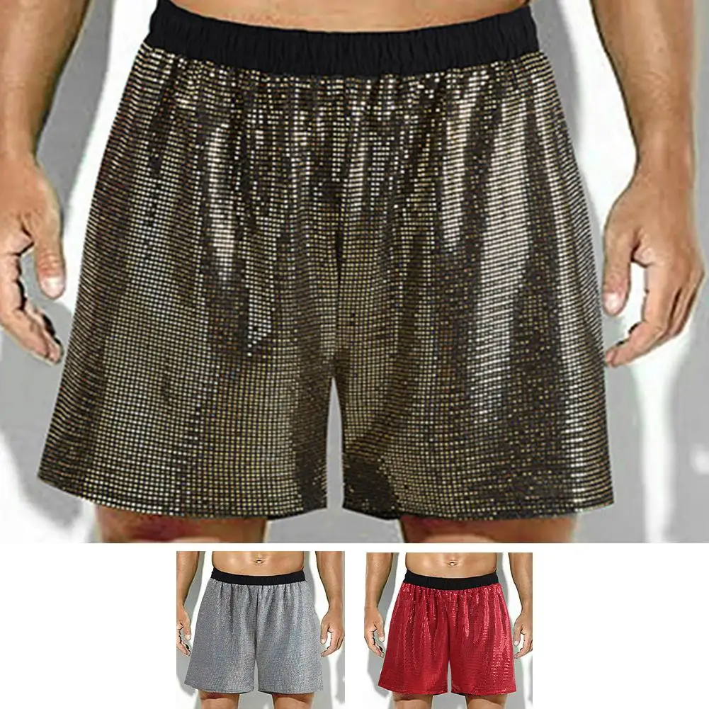 

Sexy Lingerie Mens Sequins Breathable Underwear Gay Sissy Bulge Pouch Underpants Knickers Panties Stretch Boxershorts Trunks