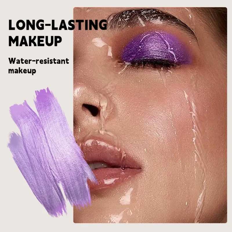 6 teile/satz Glitter Lidschatten Bleistift Langlebige Make-Up Lidschatten Grau Grün Perlglanz Matte Finish Lidschatten Stick Wasserdicht