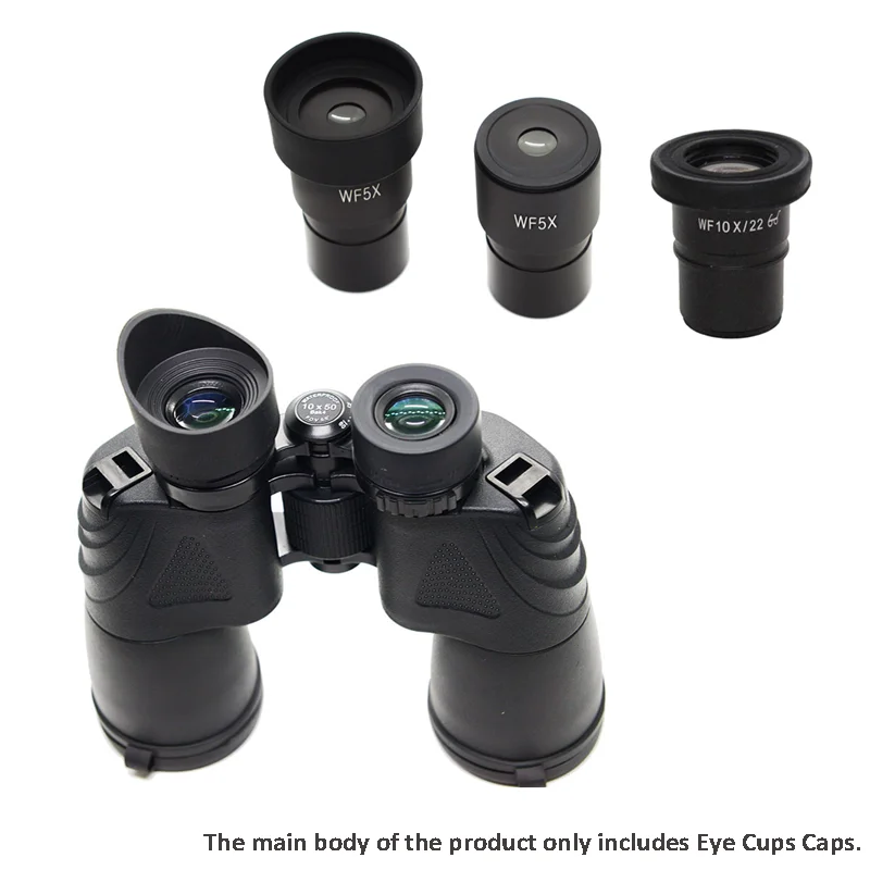 2PCS Telescope Monocular Binoculars Biological Stereo Microscope Rubber Eyepiece Eye Cups Caps Eye Guards Cylinder Foldable