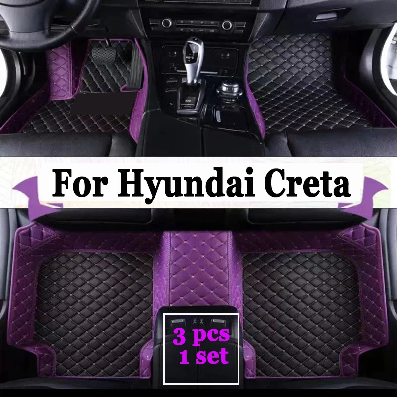 

Изготовленные на заказ автомобильные коврики для Hyundai Creta Ix25, автомобильные ковры, аксессуары для ног