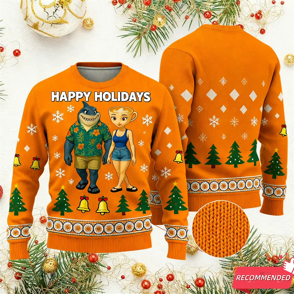 الإيطالية Brainrot الرجال الجرافيك أنيمي بلوزات مضحك القبيح عيد الميلاد سترة Harajuku موضة البلوز عيد الميلاد سترة الشارع للجنسين