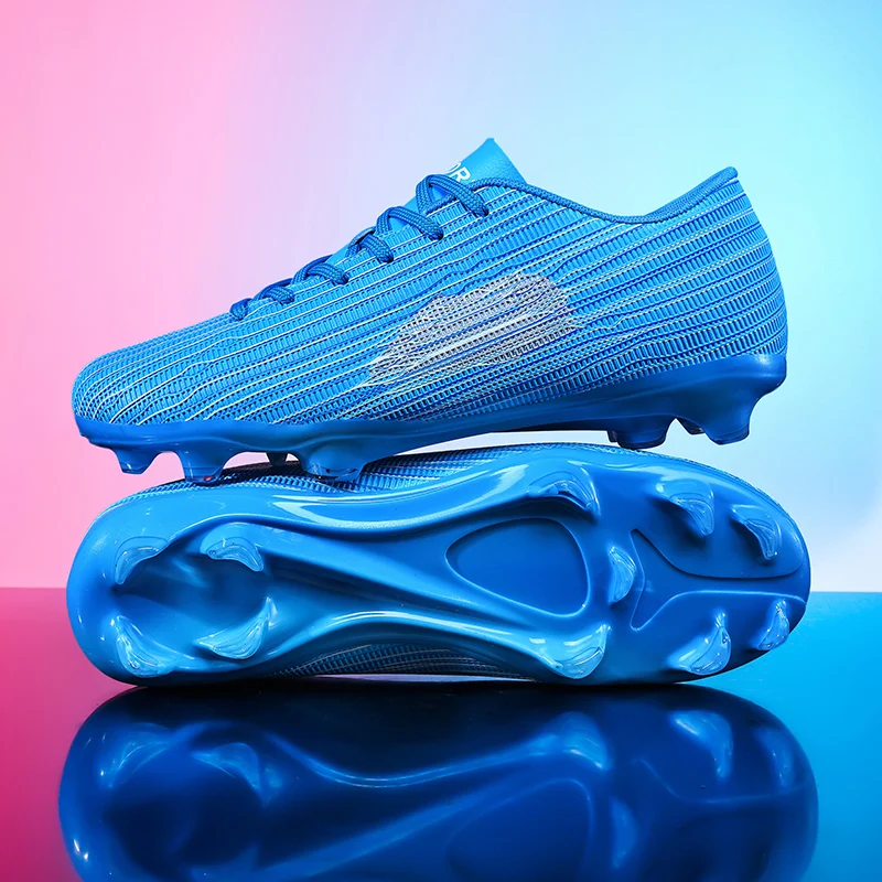 Multiground AG Soccer Shoes Men Non-slip Football Cleats Breathable Artificial Turf Outdoor Training Match Comfort Sports Unisex