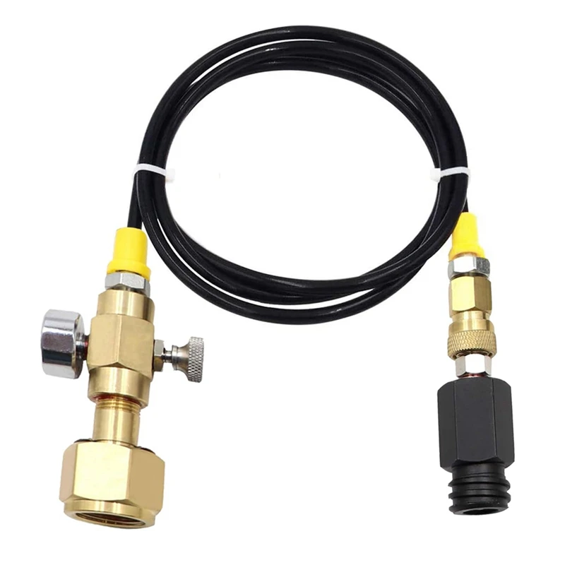 Upgraded CGA320 Co2 Tank Adapter Connects Directly To The Soda Machine, Adapter For TR21-4 Soda Water Machine Easy To Use