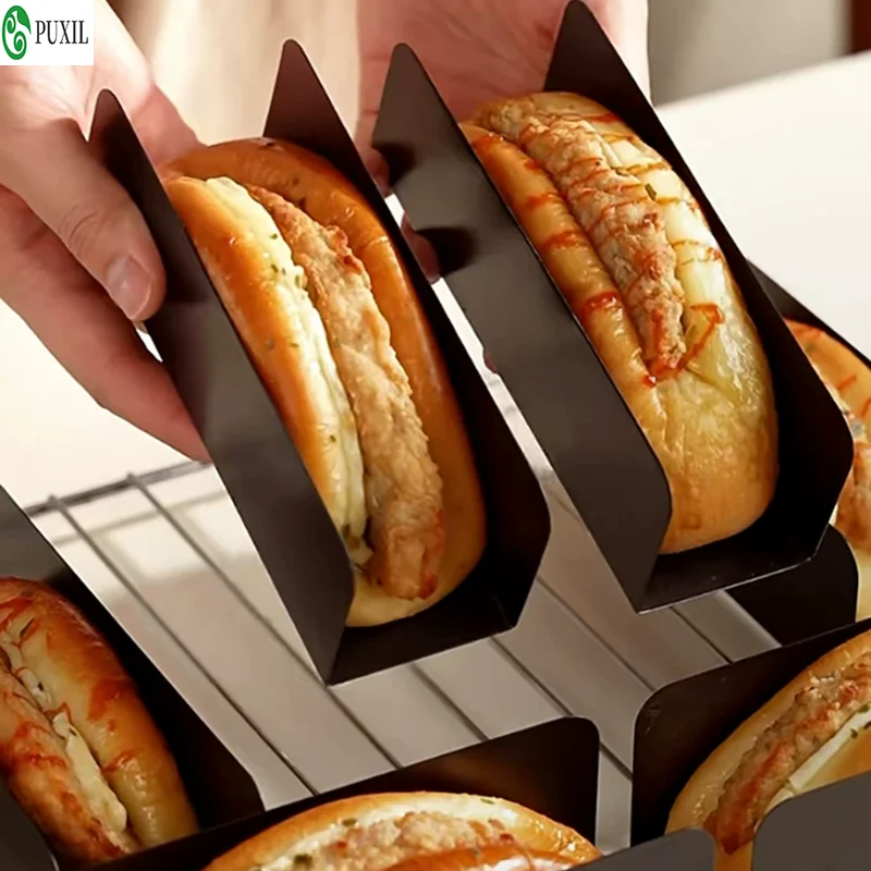 Non-Stick Pig Chop Hot Dog Cranberry Biscuit Fire Foot Bread Toast Baking Mold Chinese Style Carbon Steel Kitchen Tool