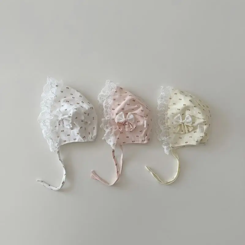 

Q22D Lovely Headpiece Infant Hat Cotton Hat Lightweight Headwear Comfortable Wear Hat