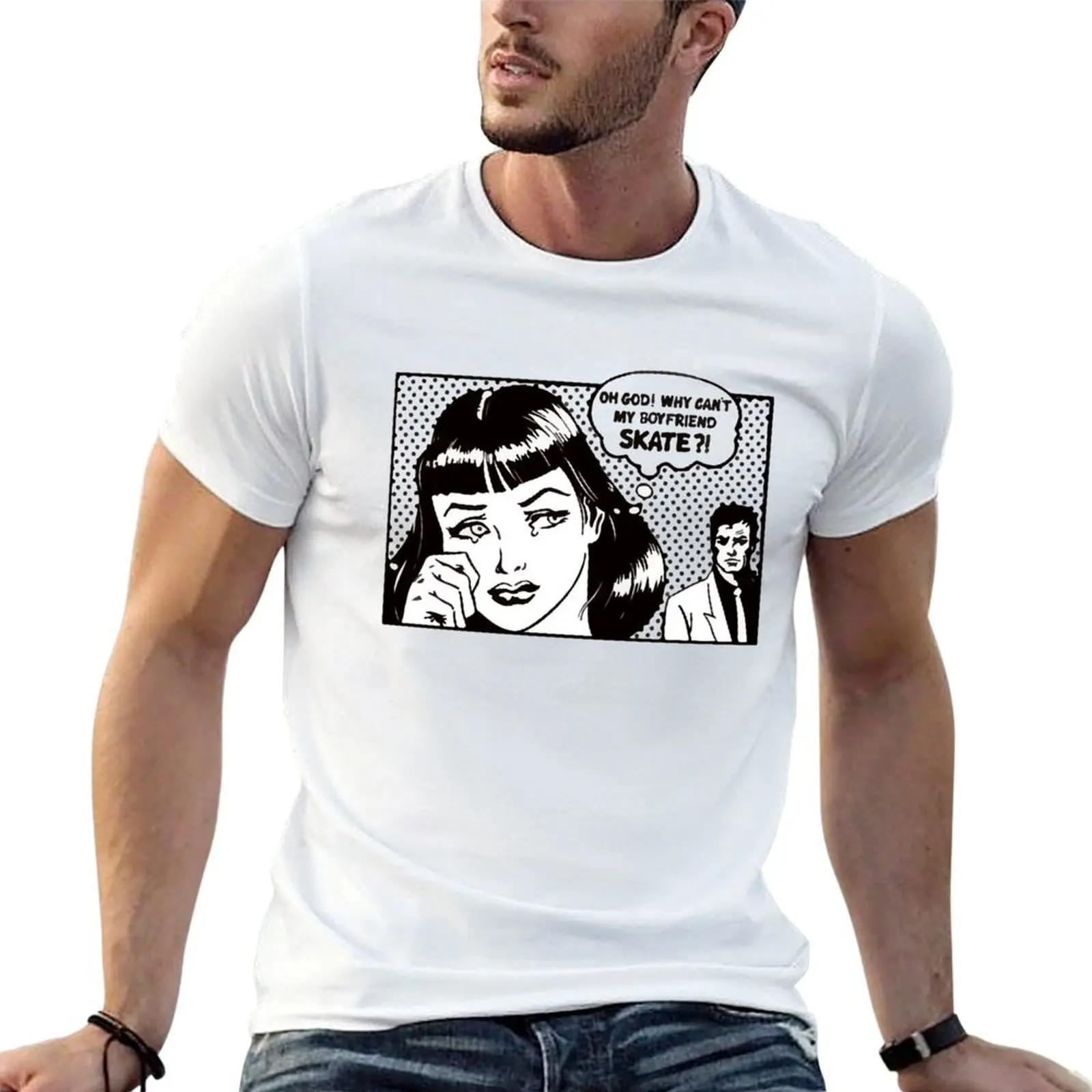 

SKATER-GIRL T-Shirt man t shirt summer t shirts for man cotton T-Shirt