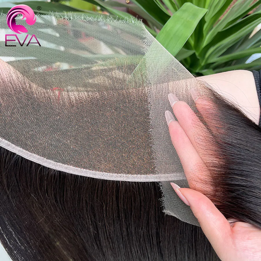 Eva Hair Echthaar-Spitze, 5 x 5, 6 x 6, 7 x 5, 9 x 6, HD-Verschluss, Echthaar, unsichtbare Schmelzhäute, 13 x 4, 13 x 6, HD-Spitze, nur frontal, vorgezupfte Spitze – Detail 12