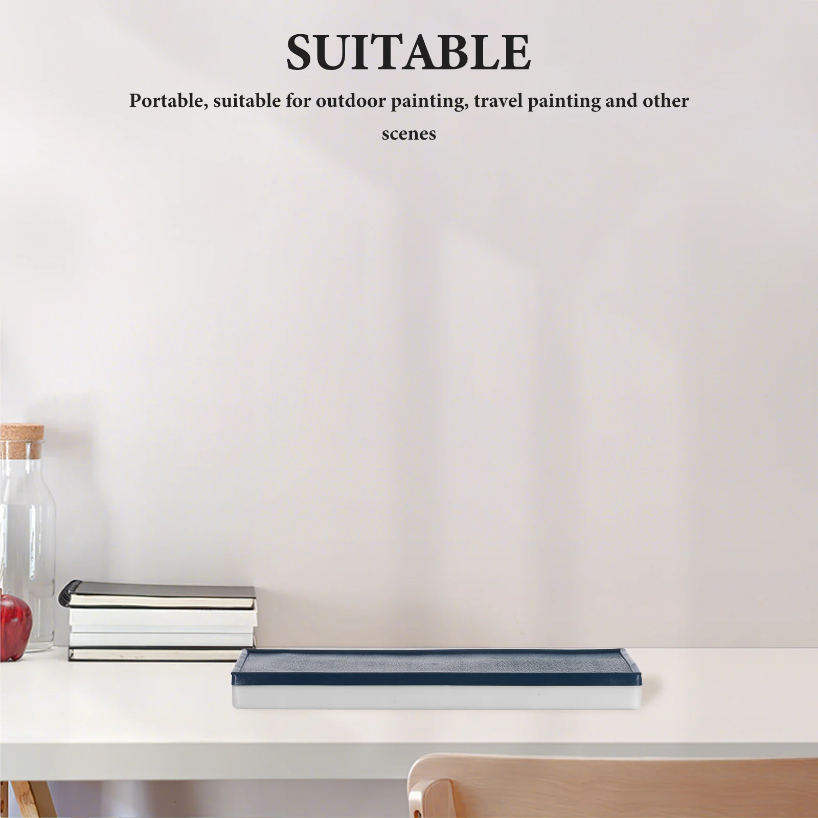 

Plastic Paint Palette With Soft Lid Portable Compartment Box For Watercolor Gouache Oil Acrylic Airtight Color Storage Art