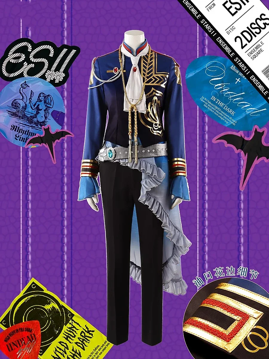 Game Ensemble Stars Ogami Koga Hakaze Kaoru Sakuma Rei Cosplay Costume Fancy Suit Halloween Carnival Uniforms Custom Made