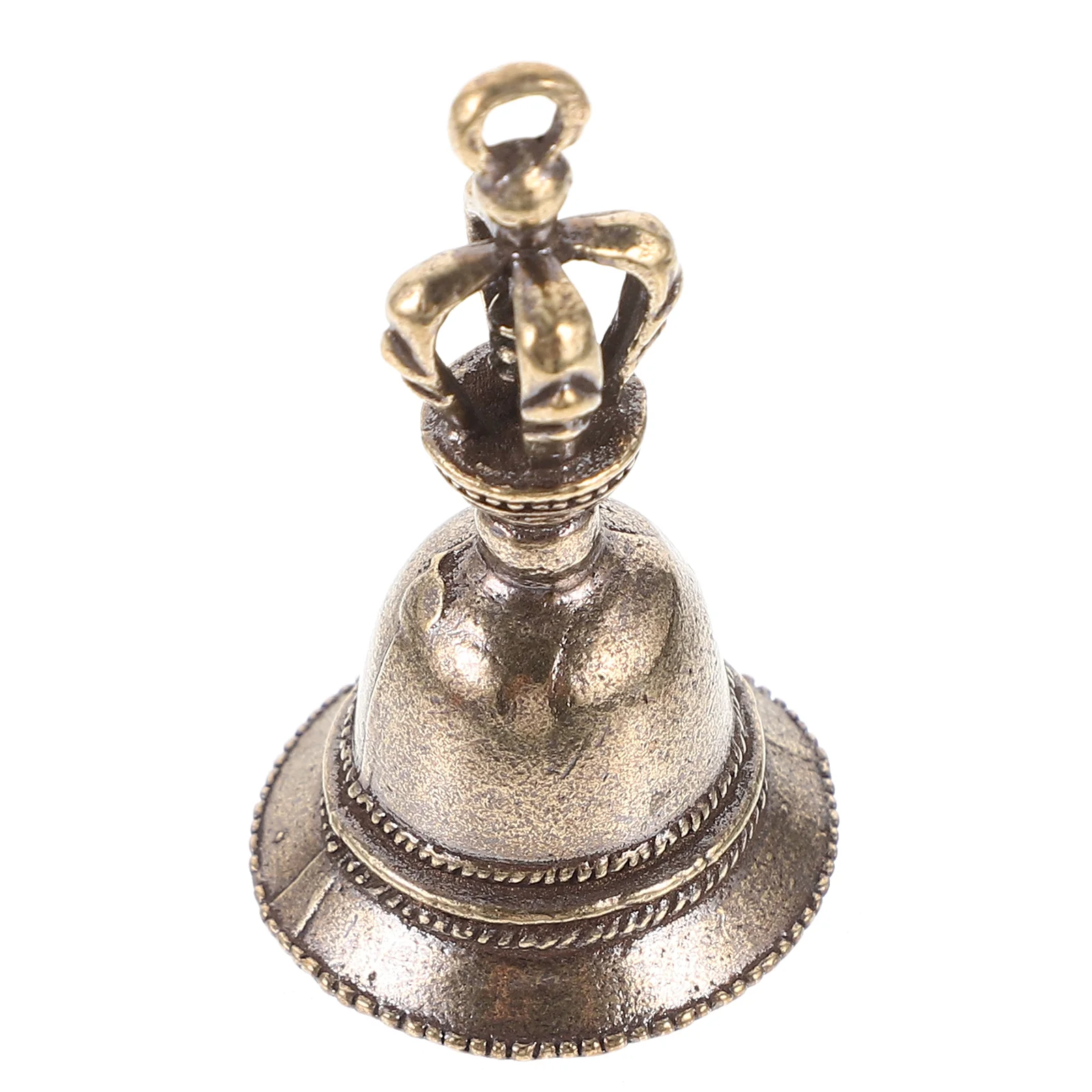 

Hand Bell Teaching Equipment Home Decor Desktop Ornament Ring Chime Women Portable Handbell Brass