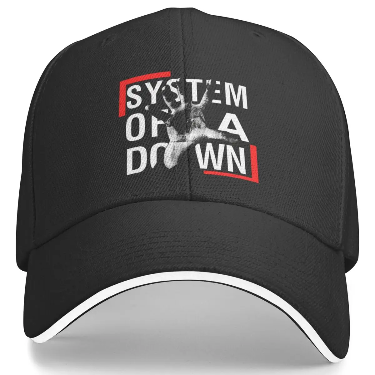 Vintage System Of A Down Band Cap for Men Women Adjustable Fit Golf Hat Music Rock Baseball Caps for Daily Wear