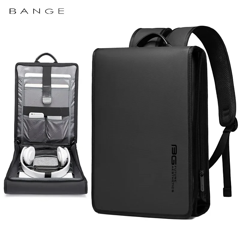 BANGE New Design Men Backpack Waterproof fit for 15.6 inch Laptop Bag Man Travel Bag School bag city business backpack