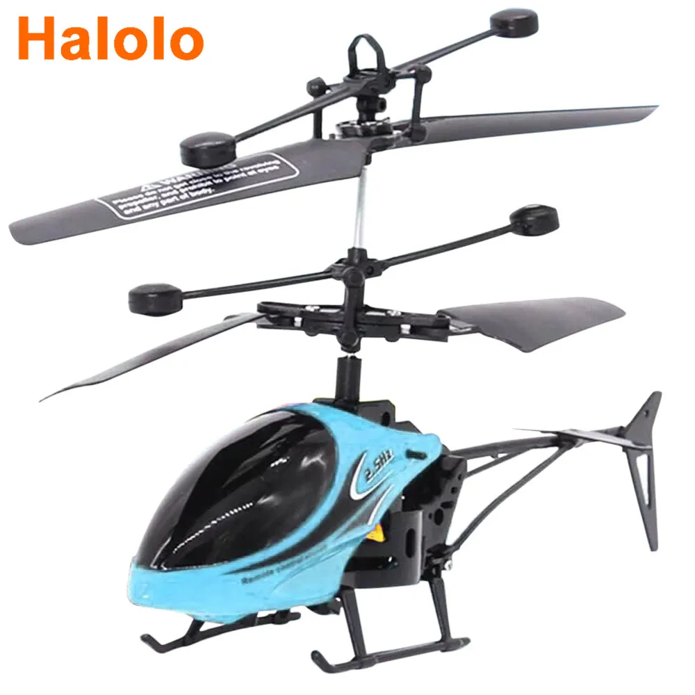 Halolo Mini Drone Dron Quadcopter RC 901 2CH Flying Mini RC Induction Helicopter Flashing Light Toys RC Helicopter Rc Plane