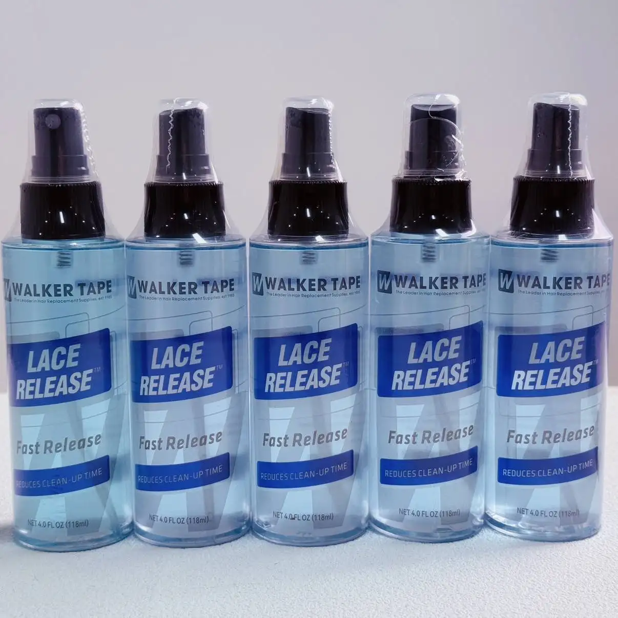 Hair Extensions & Adhesive118ML Tape Remover Spray blue/clear- Fast-Acting, Gentle, Non-Greasy Formula for Easy Cleaning