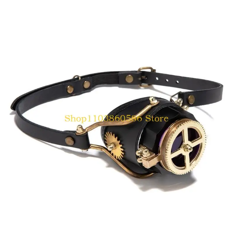 

242A Comfortable Steampunk Eyewear Retro Goggles Sunglasses Suitable for Motorcycle Riders Cosplay Event Long Lasting Comfort