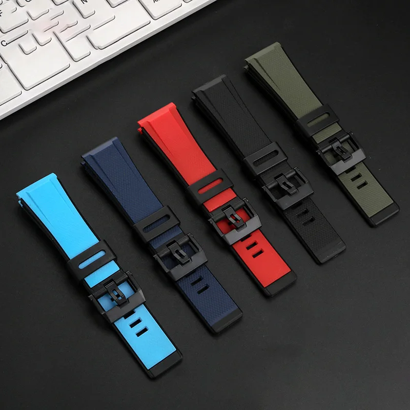 GA2000 Rubber watch band For Casio G-SHOCK Octagonal GA-2000-1A2 GA2200 PRG-600/650 PRW-6600 Waterproof silicone strap Bracelet