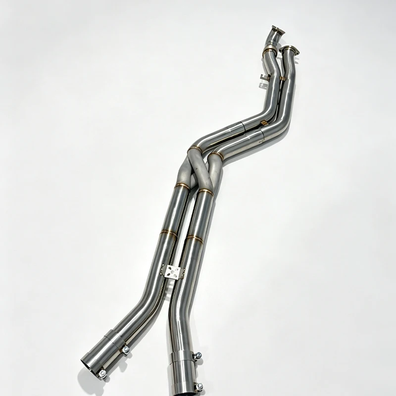 ACE Z Pipe Equal Length Midpipe für BMW M3 G80 M4 G82 M2 G87 3.0T S58 Free Flow Midpipe Edelstahl-Auspuffanlage – Detail 9