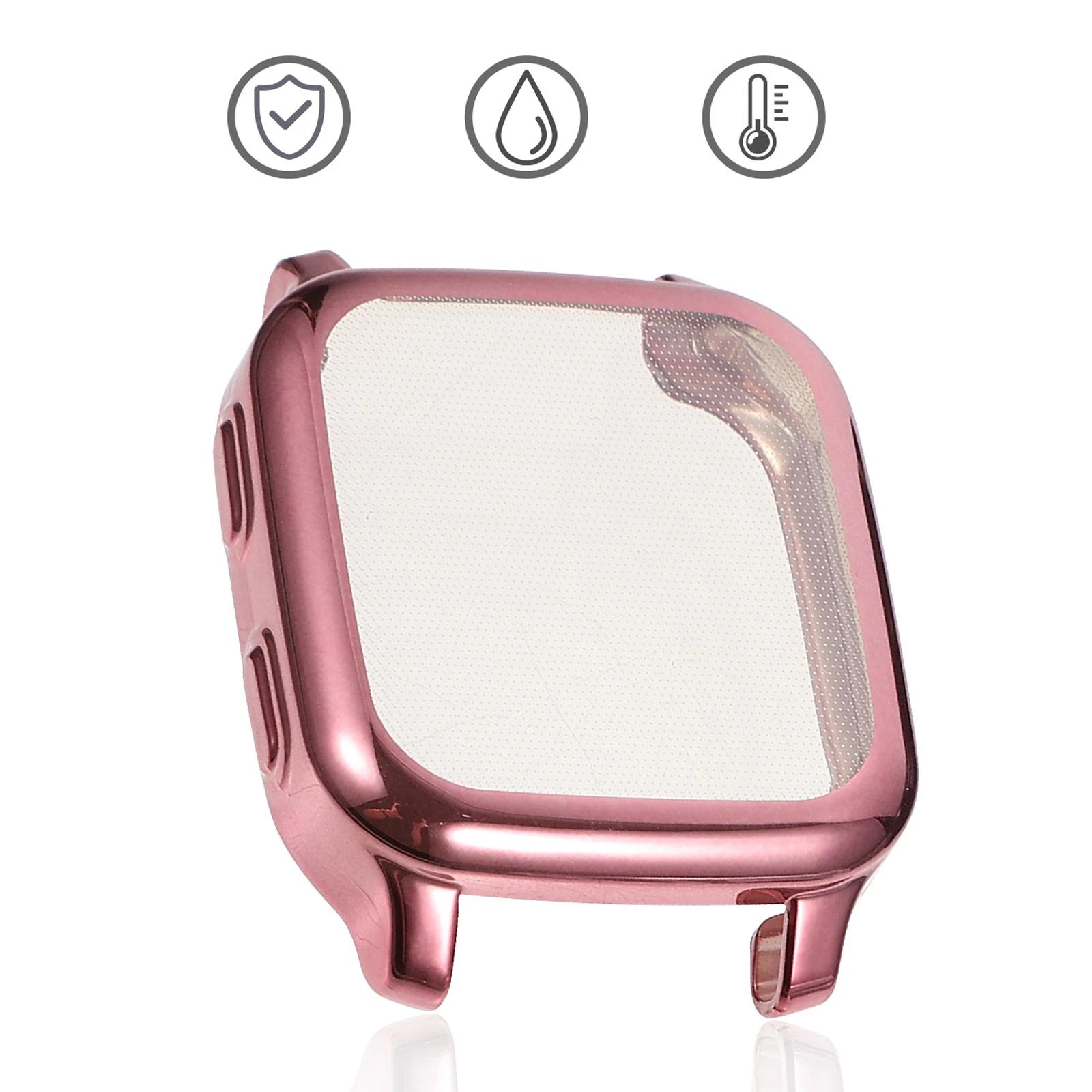 

3 pcs Watch Protective Smartwatch Cases Case Anti-Drop Durable Smartwatch Shell Cover Compatible Fit Smart Watch Accessory