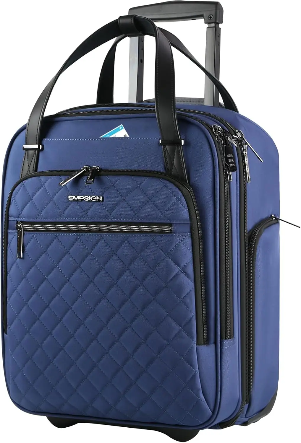 Multi-Funcional leve rolamento saco, Underseat Carry On, rodas, Weekender Overnight, 16"