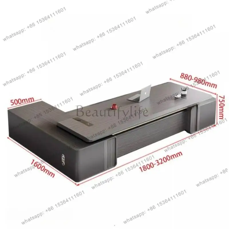 Ornament Monitor Office Desk Motivational Laptop Workstation Accessories Office Desk Craft Table Schreibtisch
