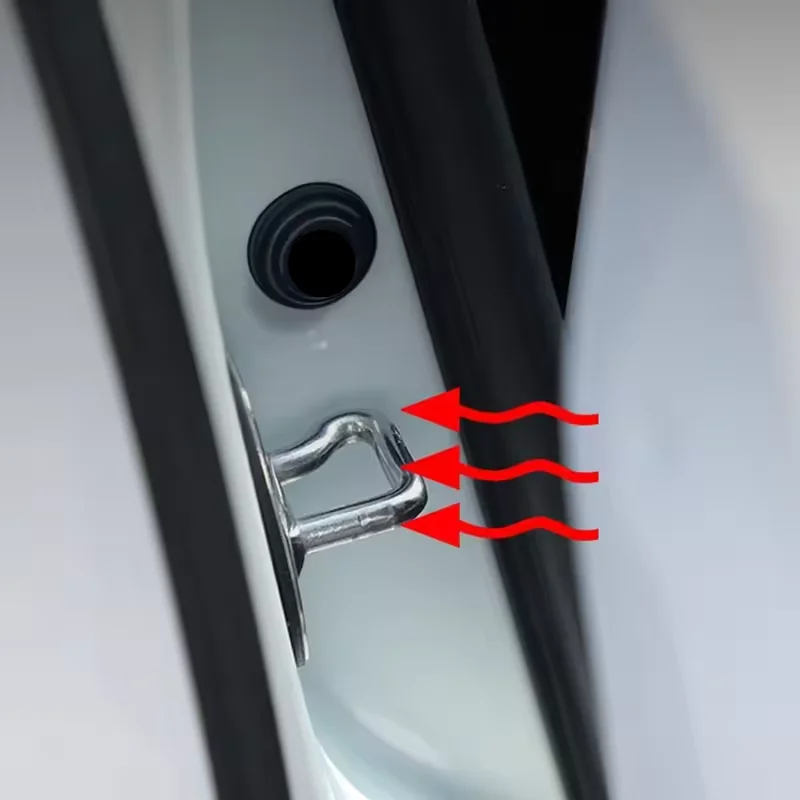 Absorber Silicone Protection Sticker Universal Pad Car Door Shock Stickers Absorber Gaskets Car Exterior Accessories