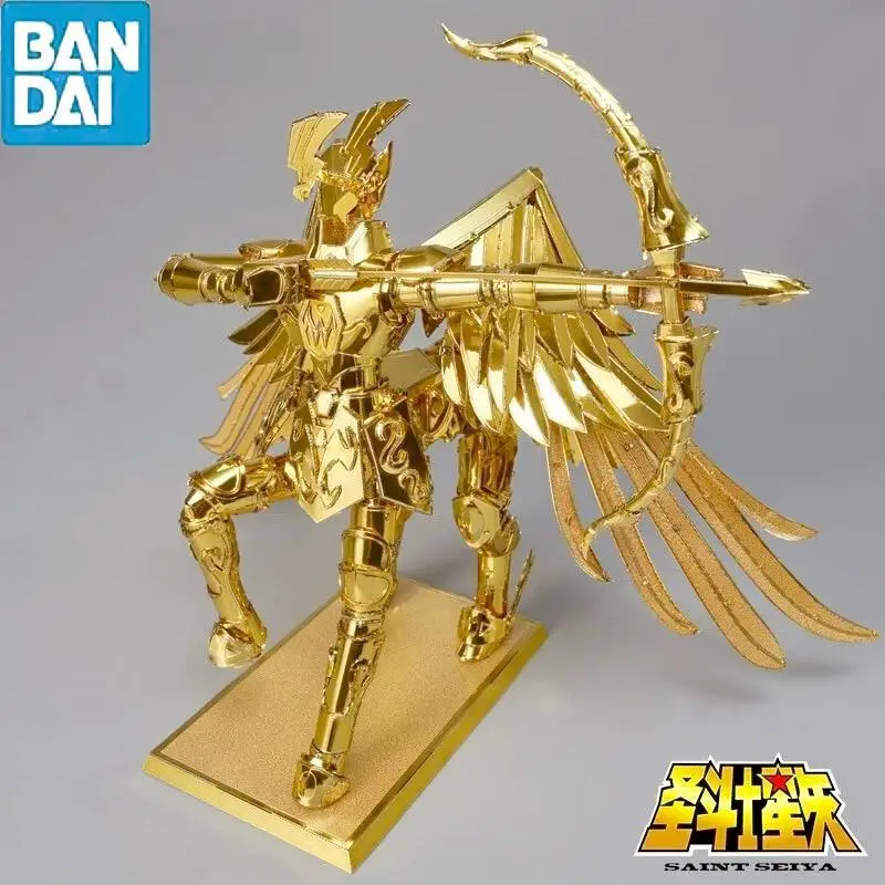 

Original Bandai Bnmw Saint Seiya Sagittarius Assembly Metal Model Pvc Action Figures Anime Figurines Model Statue Adult Kid Gift