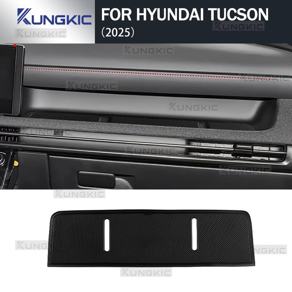 

Passenger Side Tray Anti-slip Slot Pad Car Door Groove Mat Auto Interior Trim Accessories For HYUNDAI TUCSON 2025 LHD