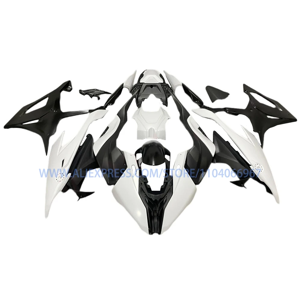 

For BMW S1000RR 2019-2022 Black White Motorcycle Fairings S 1000RR 19-22 Aftermarket Cowling Injection Fairing Kit