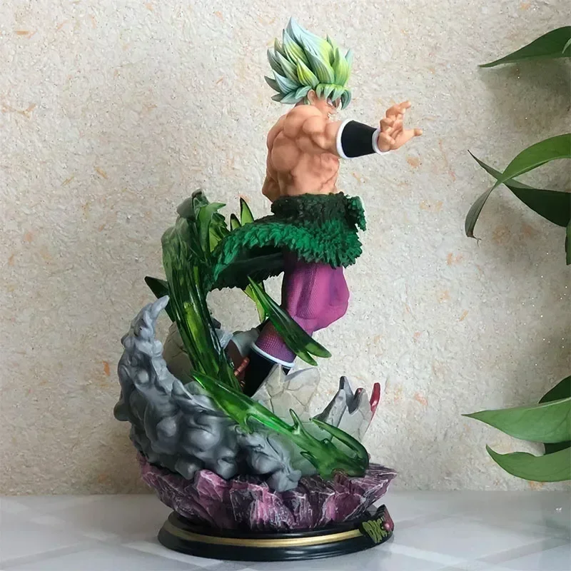 Dragon Ball Z Anime Figure 30cm Super Saiyan Figure Broly Action Figure Statue Pvc Model Decoration Doll Ornament Toys Gifts