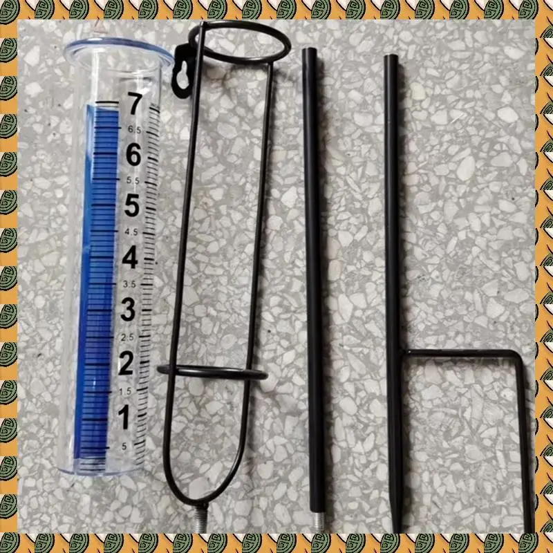 

A77I Upgraded Rain Gauge, Freeze Proof Rain Gauge Outdoor Best Rated, Large Clear Numbers Rain Gauges For Yards With Stake Durab