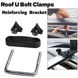 U Bolt Roof Rack Clamps PP Fastener Luggage Frame Retainer Clip for SUV Inner diameter 6cm/8cm Luggage Frame Retainer Clip