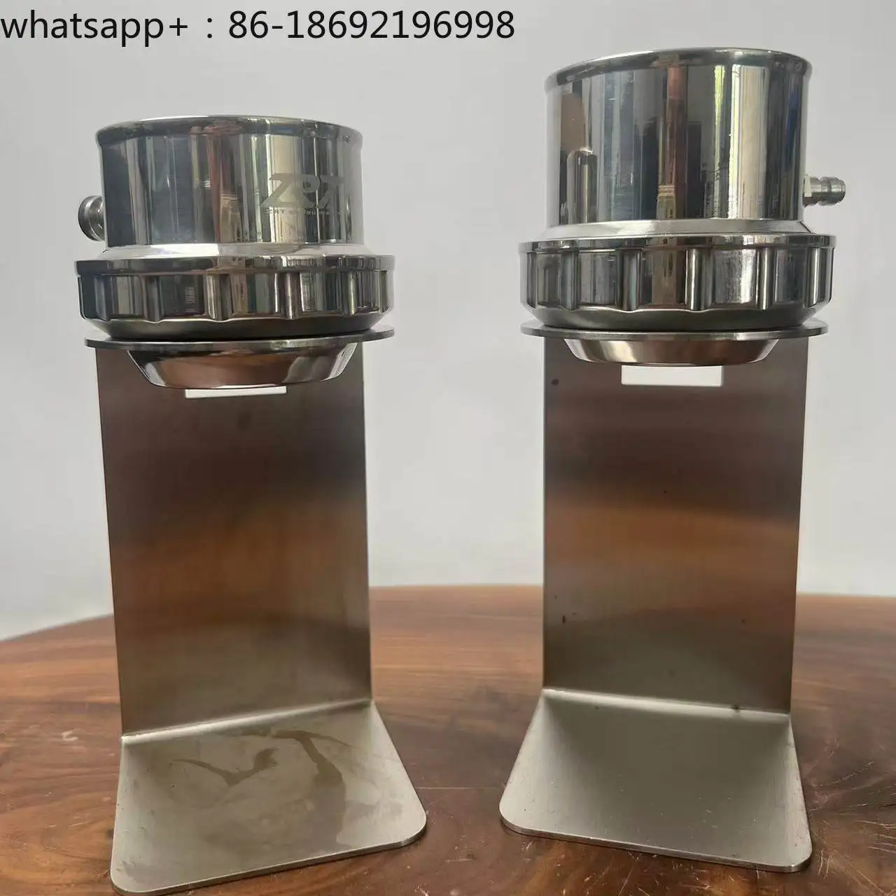 Mini Version 304 Stainless Steel Pneumatic Coffee Machine, New Version 5 Generations of Users Without Preheating Italian Style