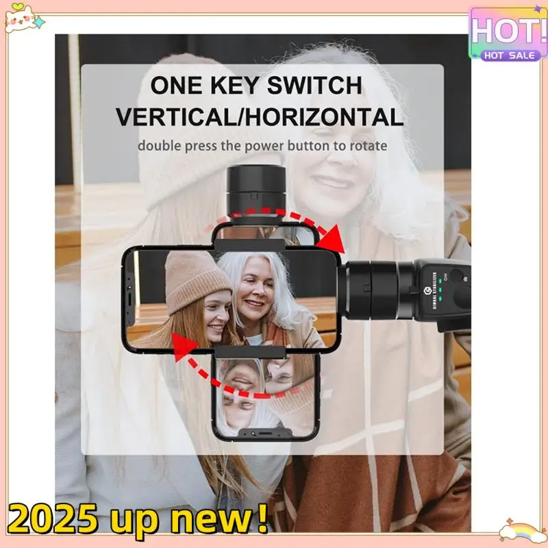 

F10 3-Axis Handheld Gimbal Stabilizer APP Face Tracking Selfie Stick For Smartphone Vlog Anti Shake Video Recording Durable