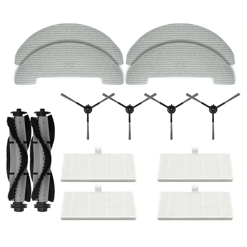 EAS-Per Vactidy Nimble T7 T8 Accessori Spazzola laterale principale Filtro Hepa Mop Panno Pezzi di ricambio di ricambio