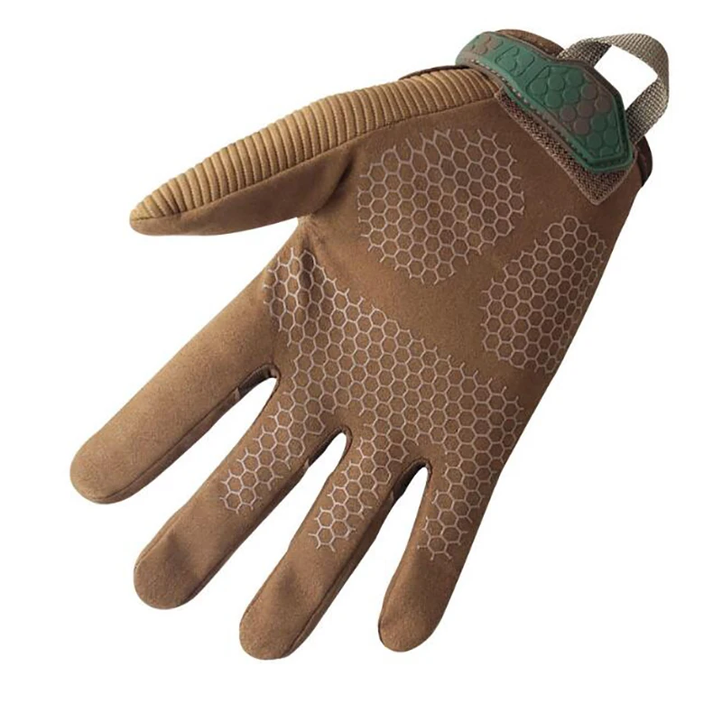 Taktische Anti-Rutsch-Handschuhe, verschleißfeste Handschuhe, Design, Fitness, Schutz, Sport, Radfahren, Klettern, Vollfinger-Handschuhe