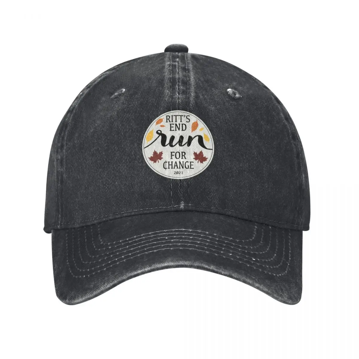 

Ritt's End Run For Change Baseball Cap Hat Man Luxury Trucker Hat Trucker Cap Girl'S Hats Men's