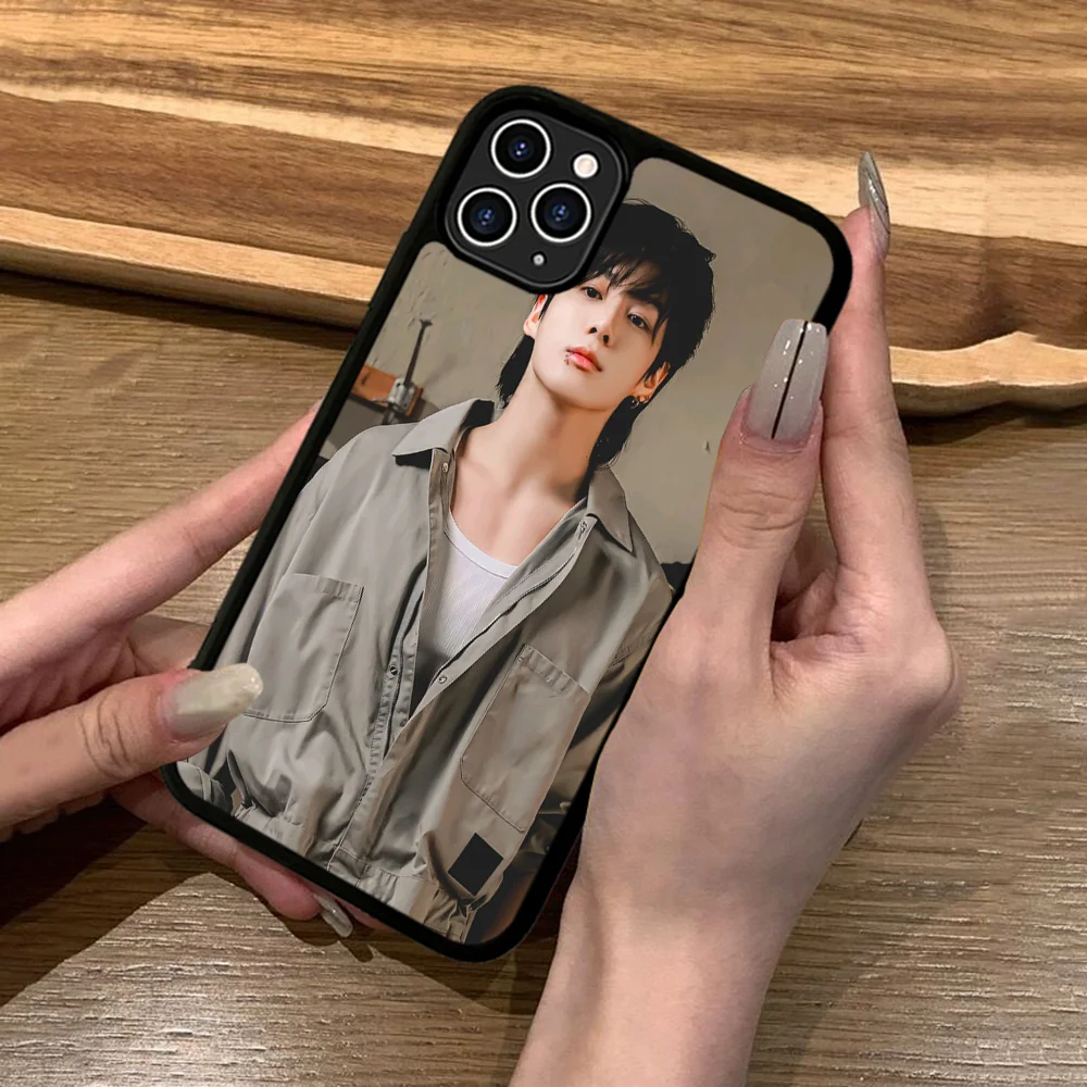 Singer J-JIMINS-S Phone Case Silicone PC+TPU For For IPhone 11 12 13 14 15 16 Plus Pro Max Cover