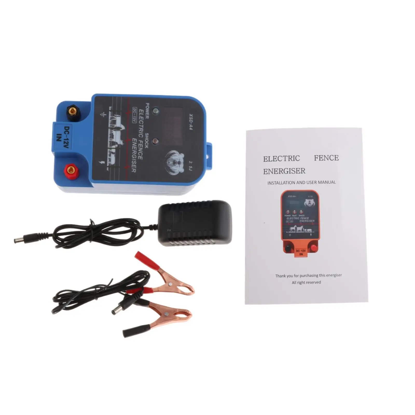 Powered Fence Charger Easy to Install High Performance Agricultural Fencing