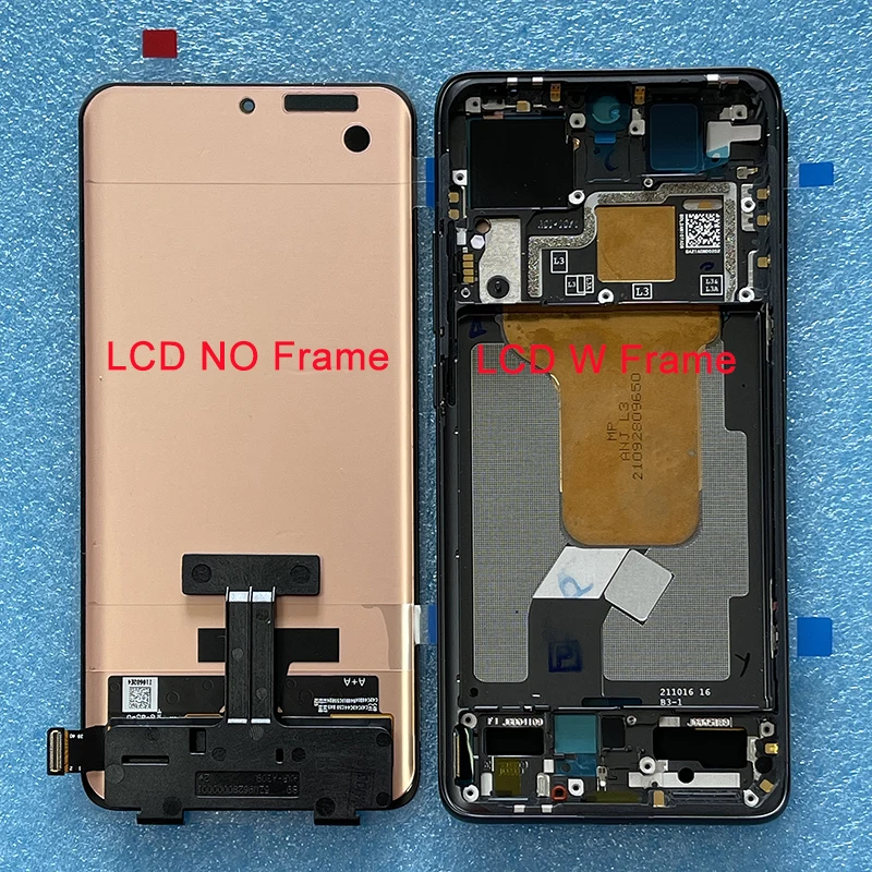 Original AMOLED For Xiaomi Mi 12 12X LCD Display Screen Touch Panel For Xiaomi 12 Pro 12S Pro LCD 12S Ultra LCD Frame