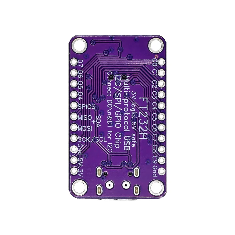 Imagem -05 - Módulo Multifuncional de Alta Velocidade Mcu Ft232h Usb para Jtag Uart Fifo Spi I2c 120 Pcs