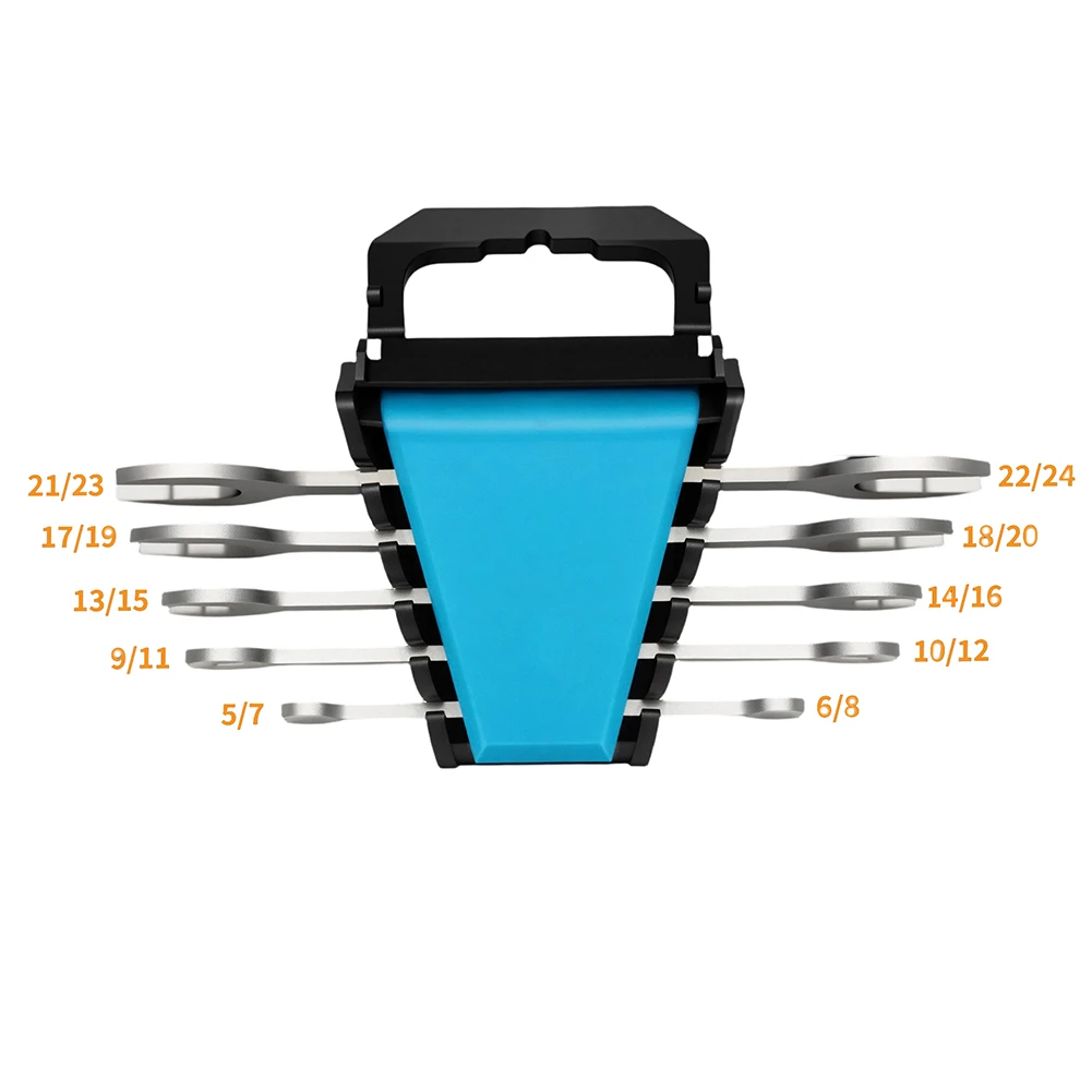 4pcs 4-in-1 Multi-functional Striking Wrench Set Double-ended Open End Box Spanner For Mechanic Electrician Maintenance Tool Kit