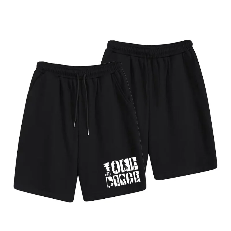 

ONE PIECE Classic Anime Luffy Peripheral Printed Shorts 2026 American Summer Men's Loose Sports Breathable Pants Casual Y2k