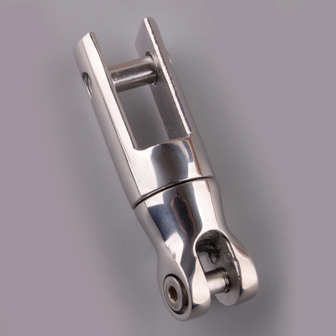 

NEW 1/4"-5/16" One-way Anchor Swivel Connector Adapter for Boat Marine Stainless Steel Silver
