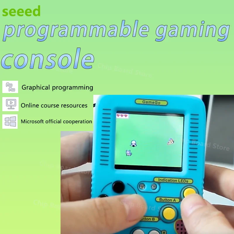 

Программируемая консоль GameGo, портативная портативная игровая консоль Microsoft, обучающие инструменты, обучающие игрушки, подарки, рекомендуются