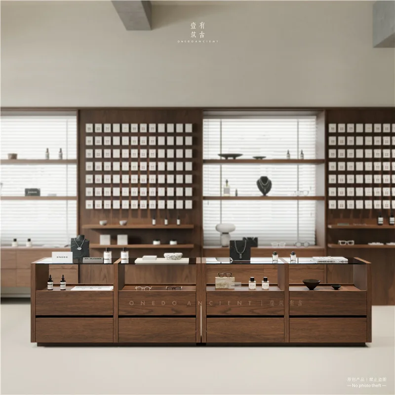 Accessory Storage Reception Desks Wall Sample Placement Reception Desks Retro Office Furniture Sportello Di Ricevimento YS40CC