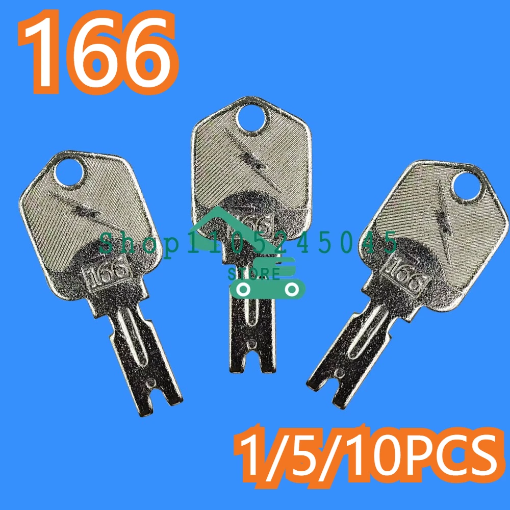 

1/5/10 шт. ключей зажигания 166, Crown Clark Gradal Gerhurst, Comatz Yale, 5, 2, 1, новые