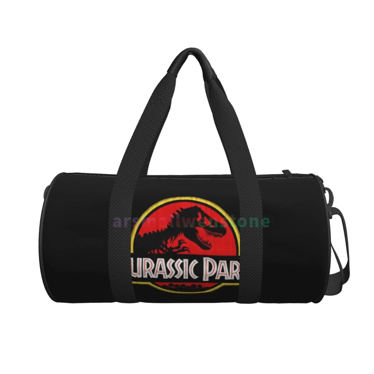 Jurassic Park Yoga Bag Workout Durable Backpack Handbags Round Outdoor Fitness Bags Travel Duffle Bag