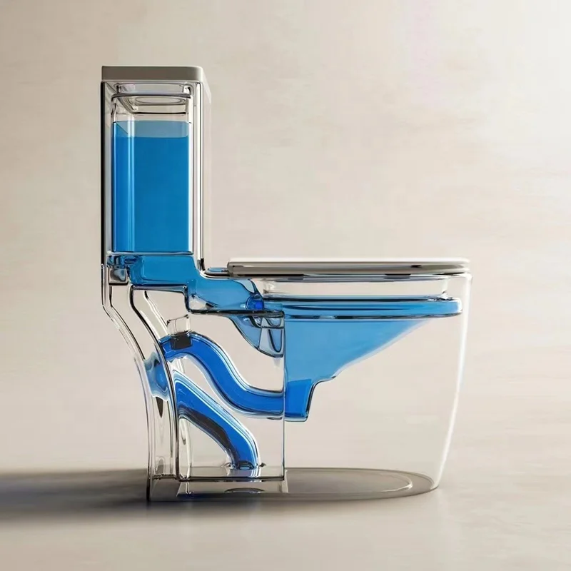 Nuovi articoli sanitari Bagno WC montati a pavimento Fabbrica cinese di sgabelli WC in ceramica a doppio scarico