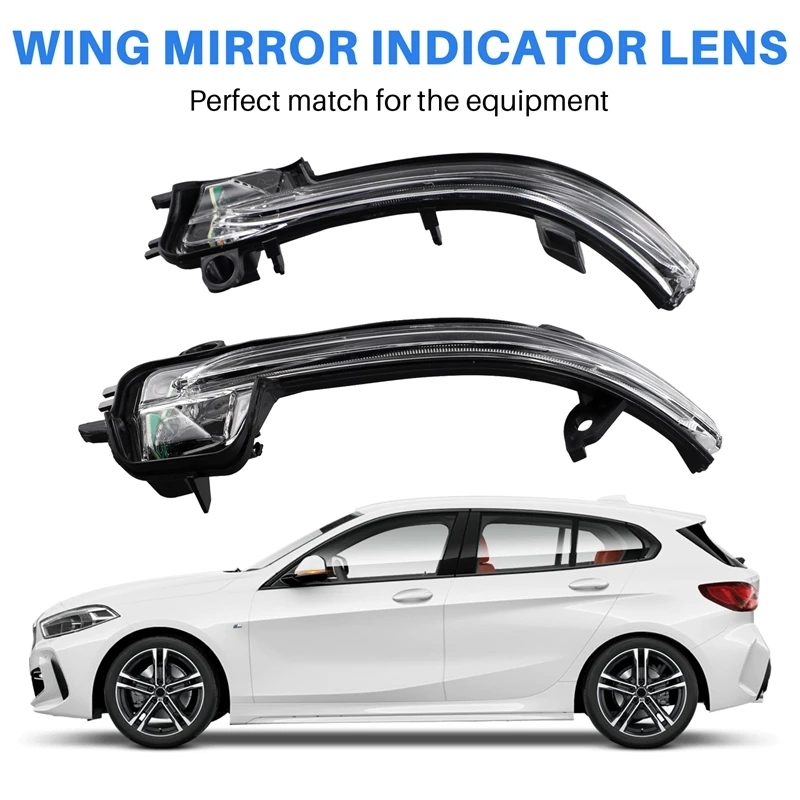 

For Bmw 1 Series M135i Xdrive M Performance Wing Mirror Auxiliary Turn Indicator Left & Right 51169879127/51169879128